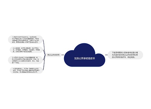 党员公开承诺践诺书