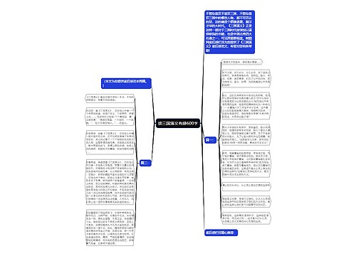 读三国演义有感600字