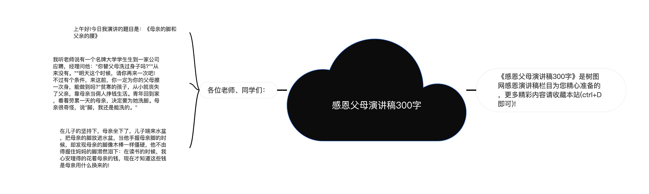 感恩父母演讲稿300字