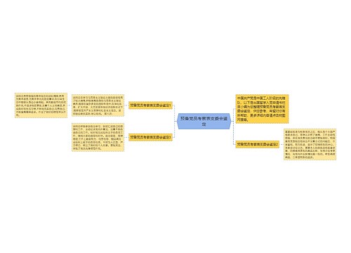 预备党员考察表支委会鉴定