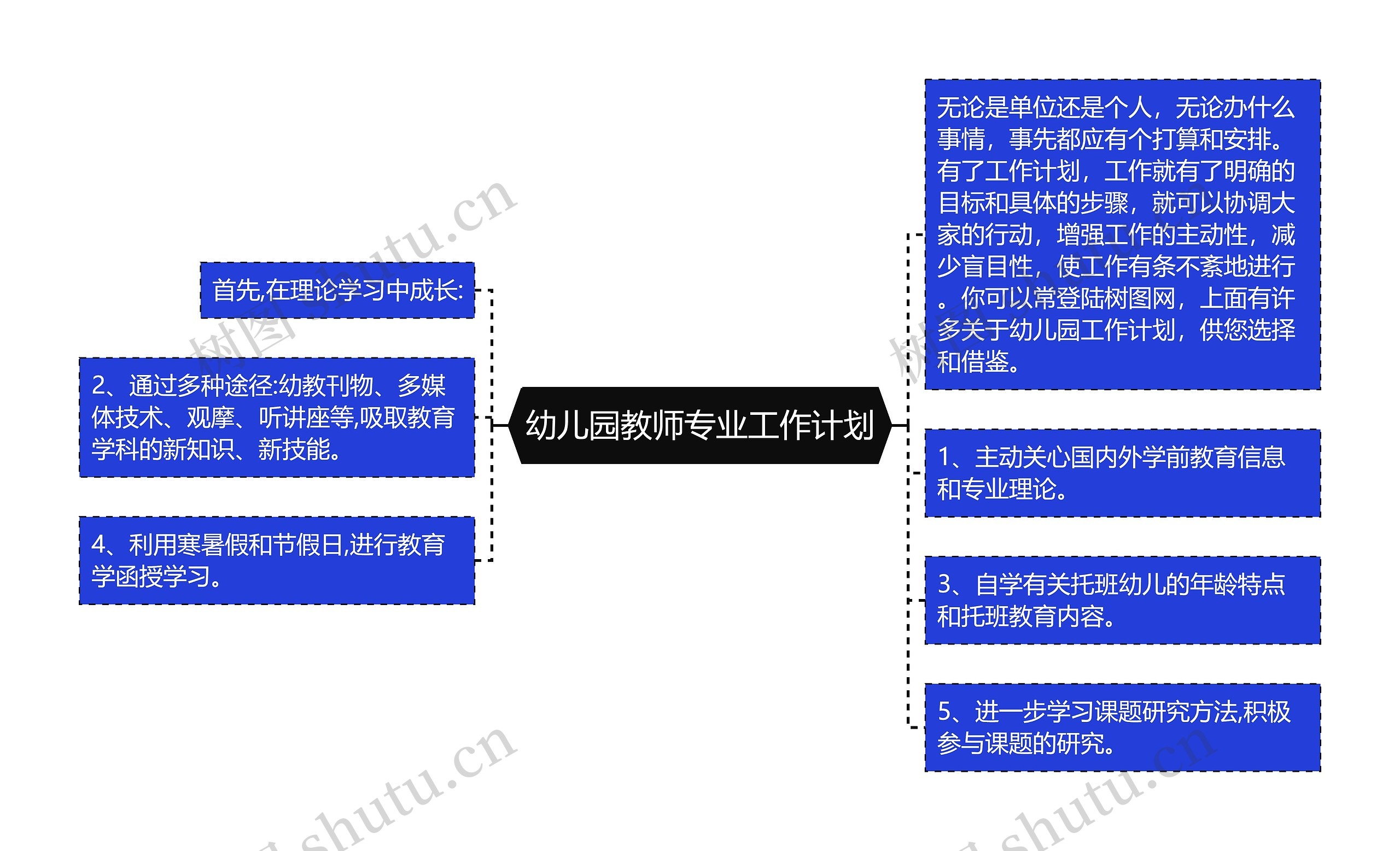 幼儿园教师专业工作计划