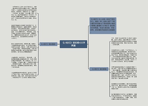 《小桔灯》读后感400字两篇