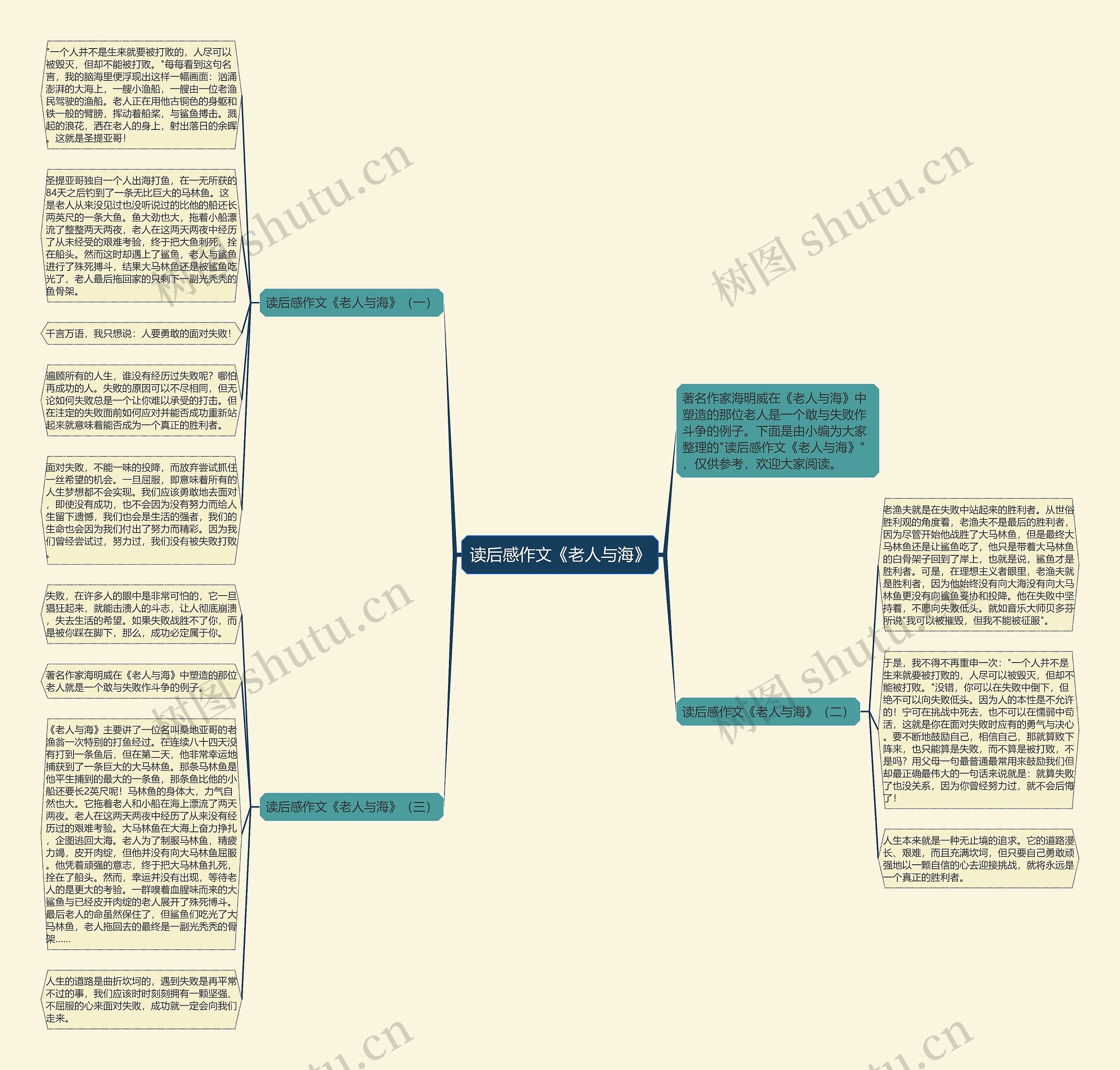 读后感作文《老人与海》