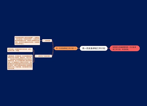 高一历史备课组工作计划