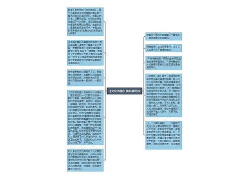 《文化苦旅》读后感范文