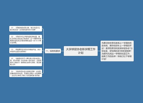 大学球谊协会新学期工作计划