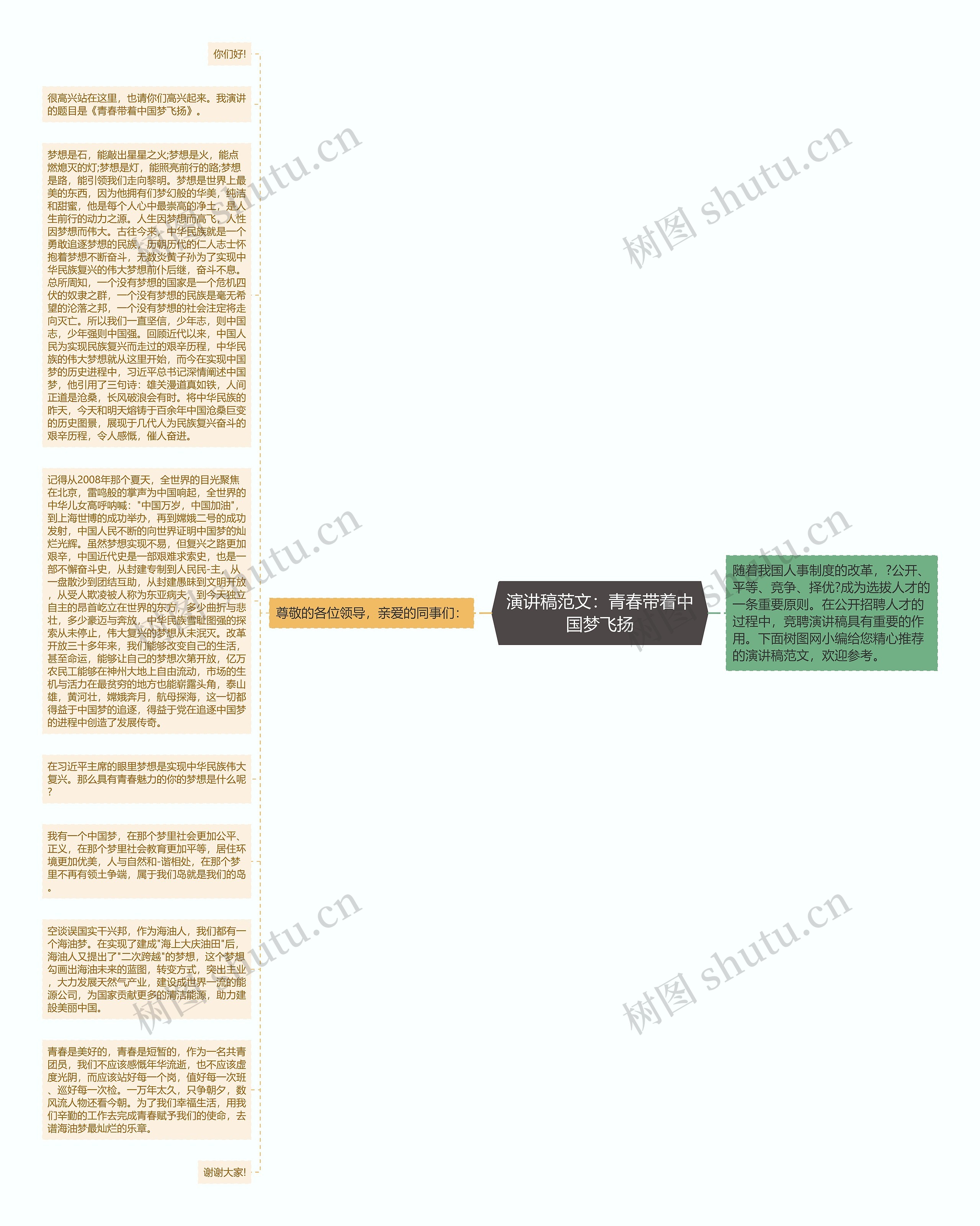 演讲稿范文：青春带着中国梦飞扬