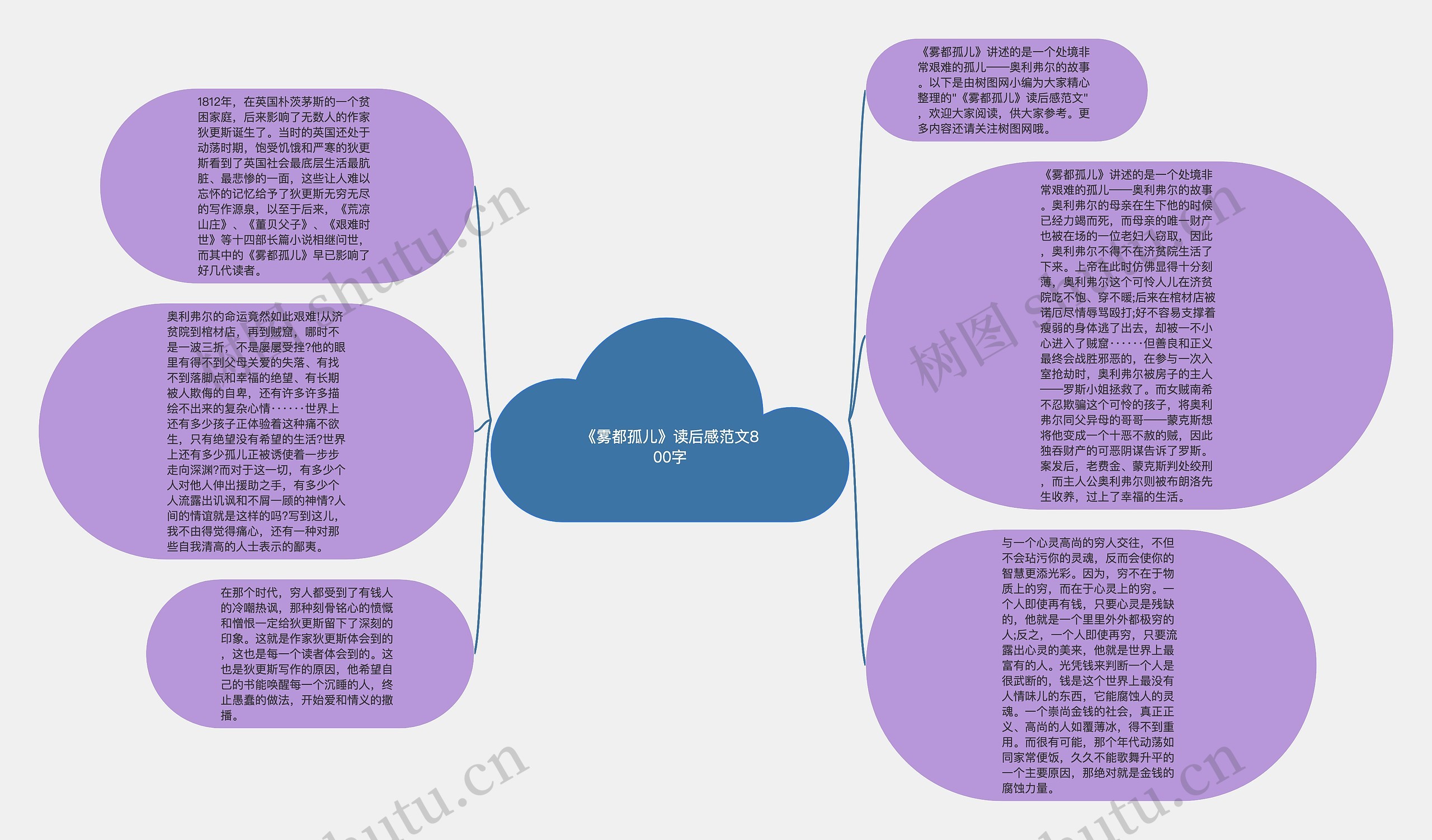 《雾都孤儿》读后感范文800字