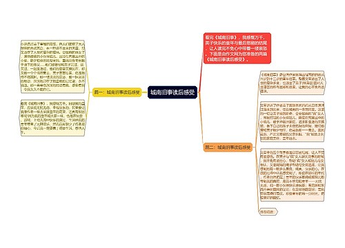 城南旧事读后感受