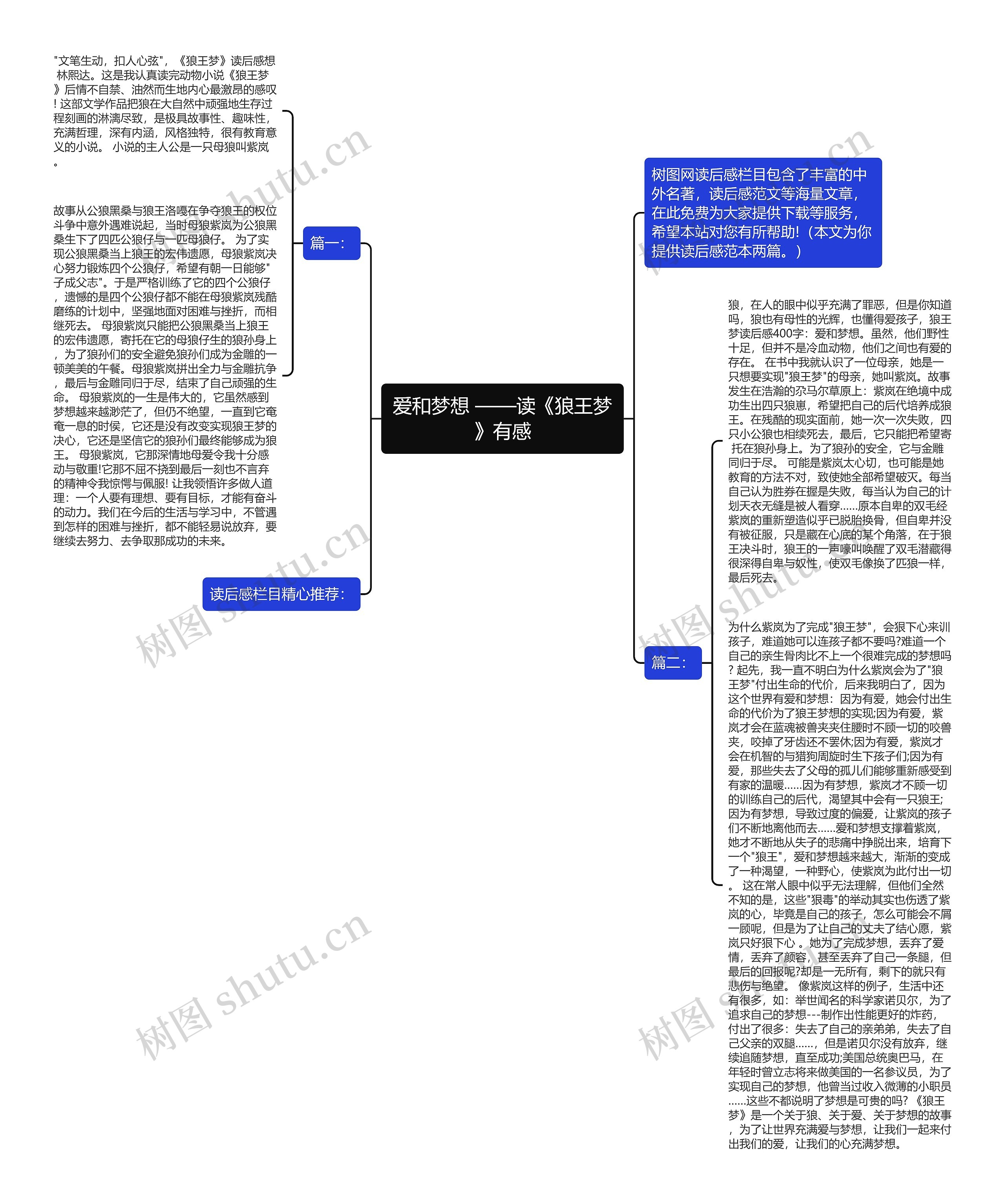 爱和梦想 ——读《狼王梦》有感