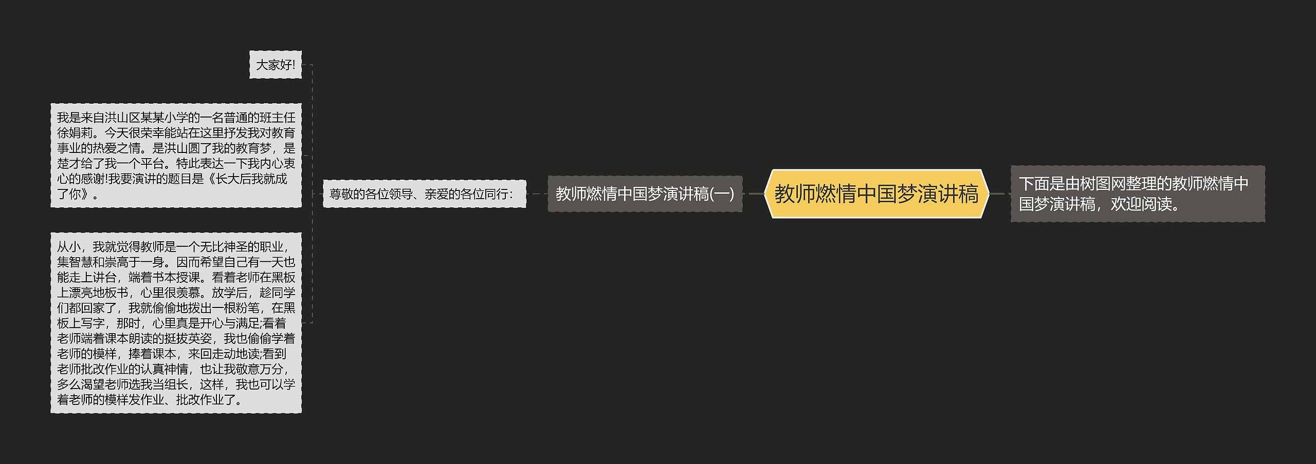 教师燃情中国梦演讲稿