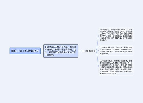 单位工会工作计划格式