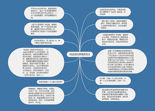 目送读后感精美范文