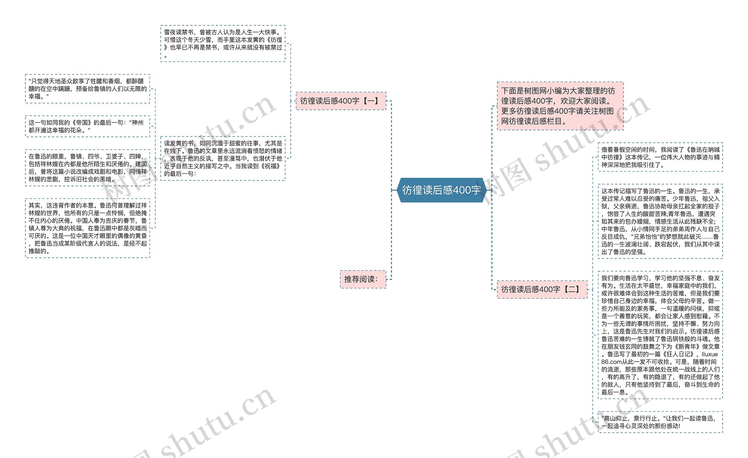 彷徨读后感400字