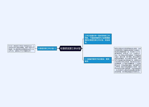 村委团支部工作计划