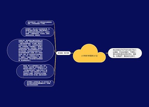小学新学期新计划