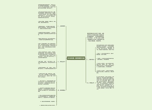 2018年高一数学教学计划 2018年高一数学教学计划