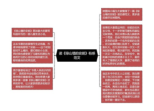 读《绿山墙的安妮》有感范文