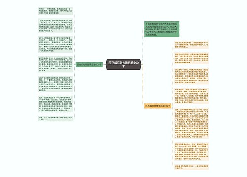 匹克威克外传读后感600字