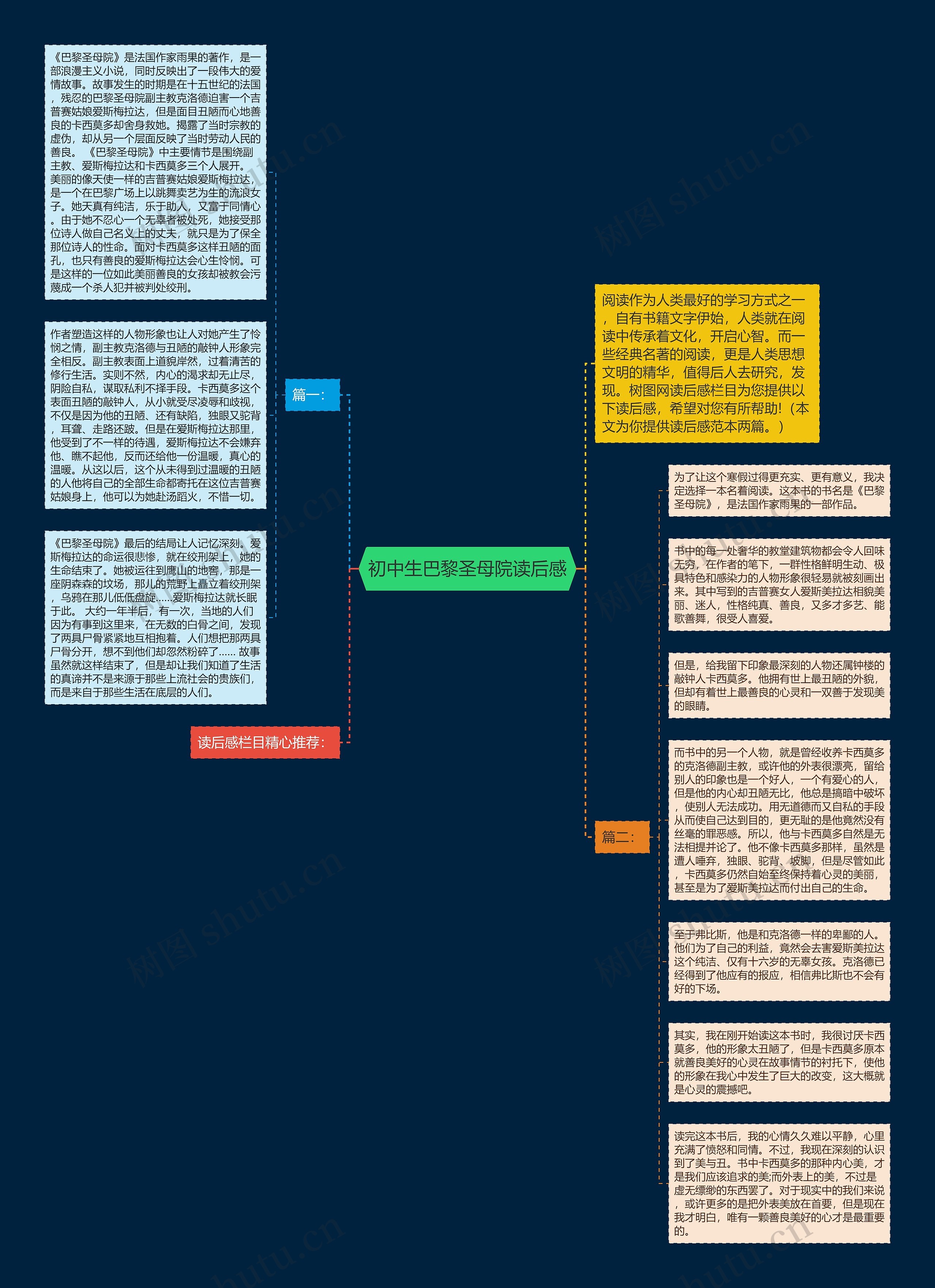 初中生巴黎圣母院读后感