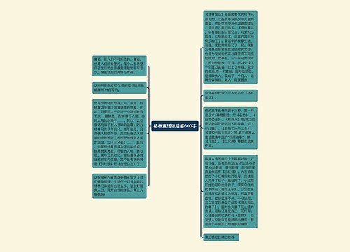 格林童话读后感600字 格林童话读后感600字