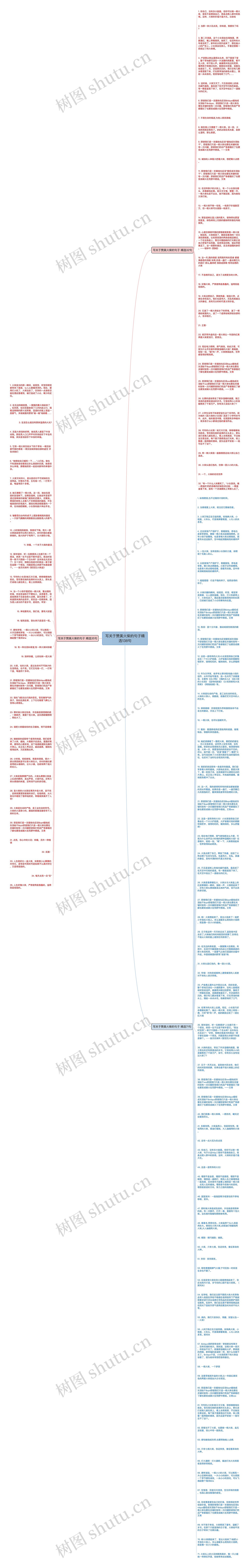 写关于赞美火柴的句子精选138句思维导图高清图 写关于赞美火柴的句子精选138句思维导图