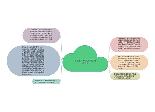 小学生读《爱的教育》有感范文