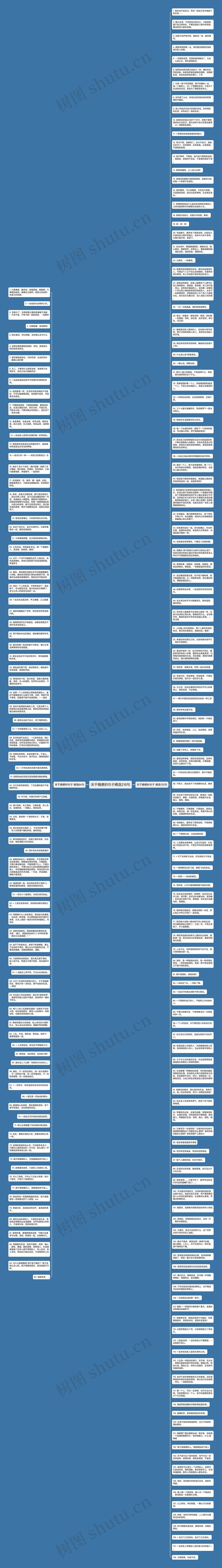 关于随便的句子精选216句思维导图高清图 关于随便的句子精选216句思维导图