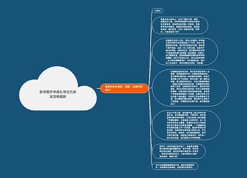 新学期开学典礼学生代表发言稿最新