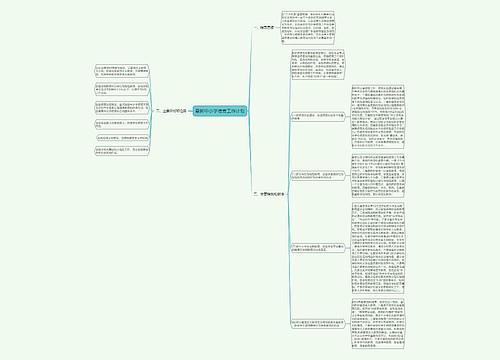 最新中小学德育工作计划