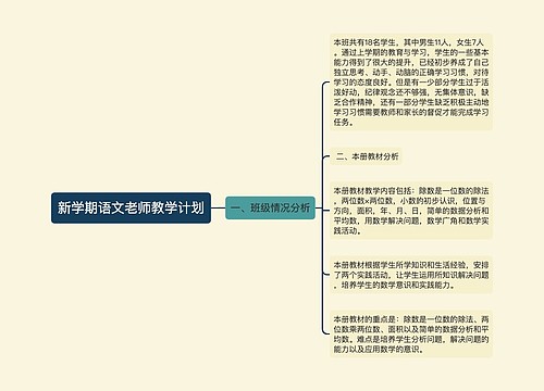 新学期语文老师教学计划