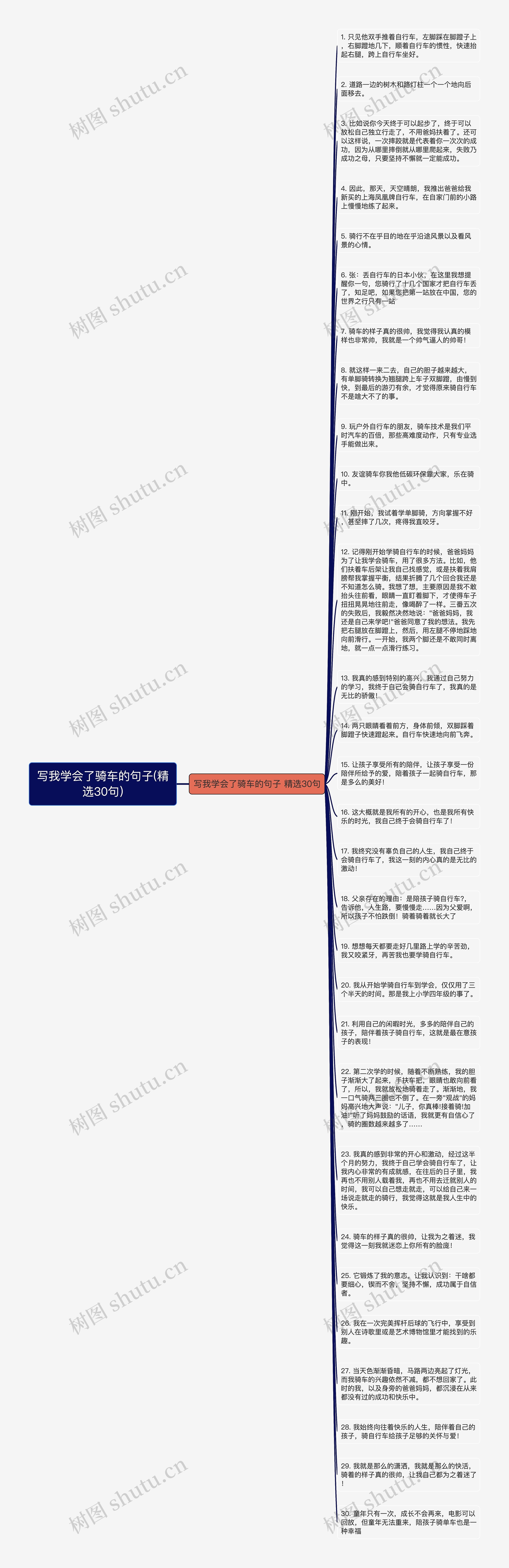 写我学会了骑车的句子(精选30句)