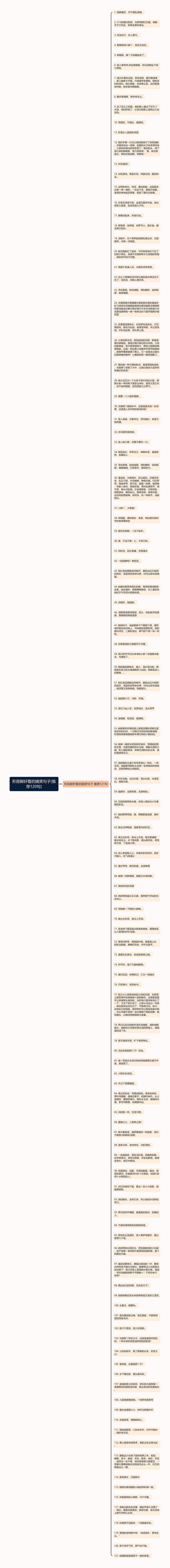 形容脚好看的搞笑句子(推荐120句)思维导图