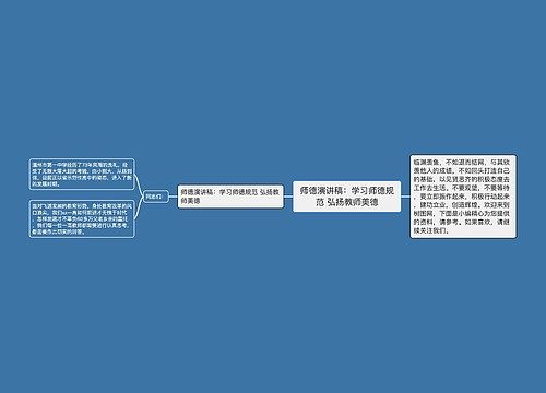 师德演讲稿：学习师德规范 弘扬教师美德