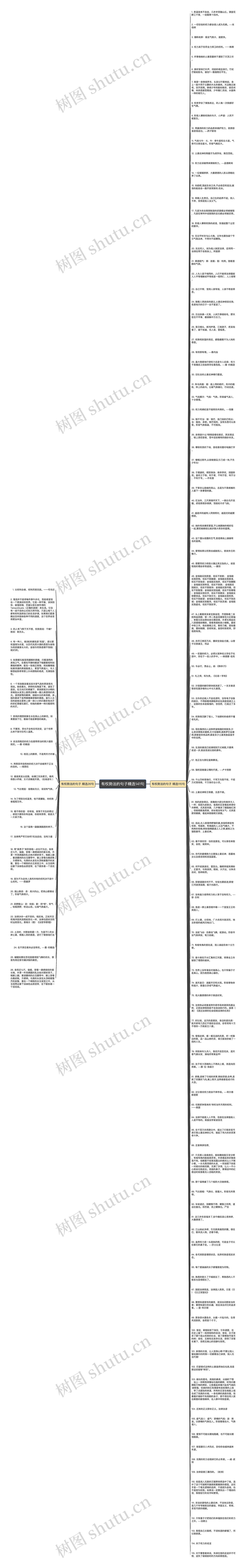 有权势法的句子精选141句思维导图