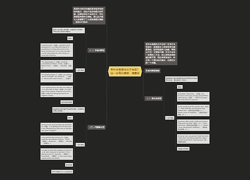 专升本英语作文不会写？这一份高分模板，请查收