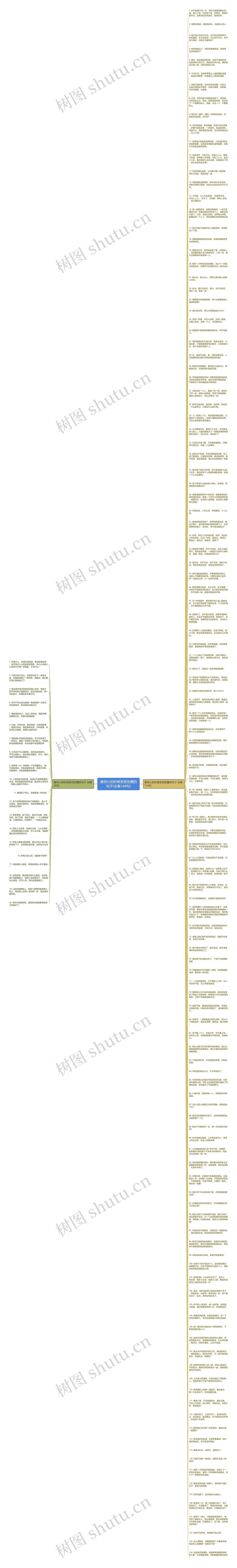 最伤心的时候发朋友圈的句子(合集144句)思维导图