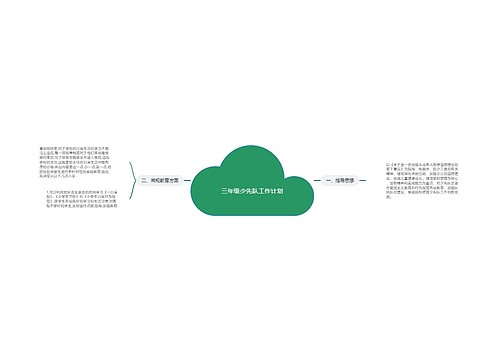 三年级少先队工作计划