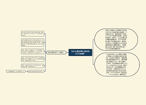 为什么建议要认真对待GCSE选课？