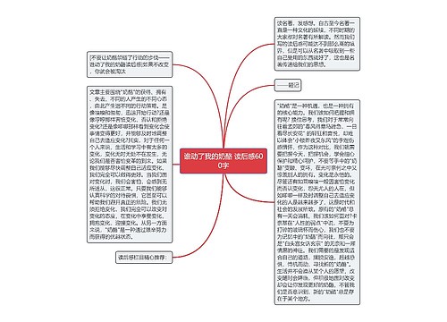 谁动了我的奶酪 读后感600字