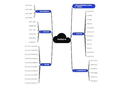 环保童谣5首