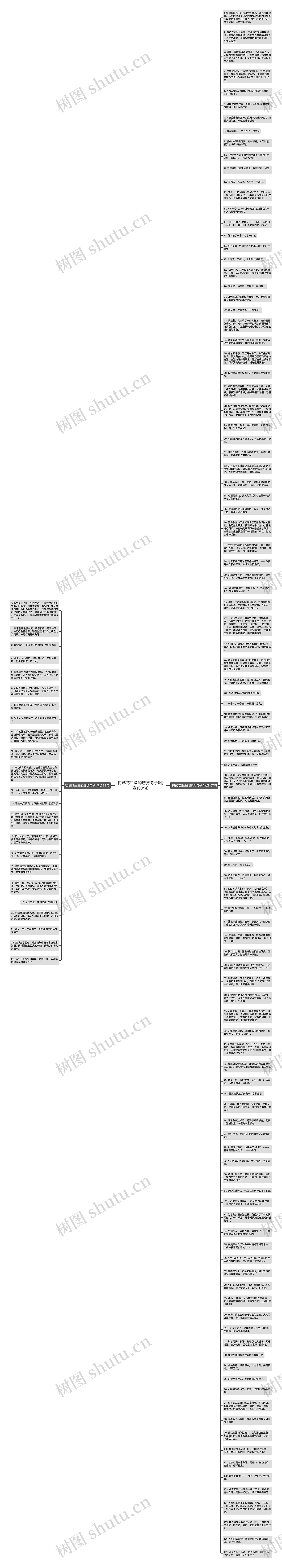 初试吃生鱼的感觉句子(精选130句)思维导图