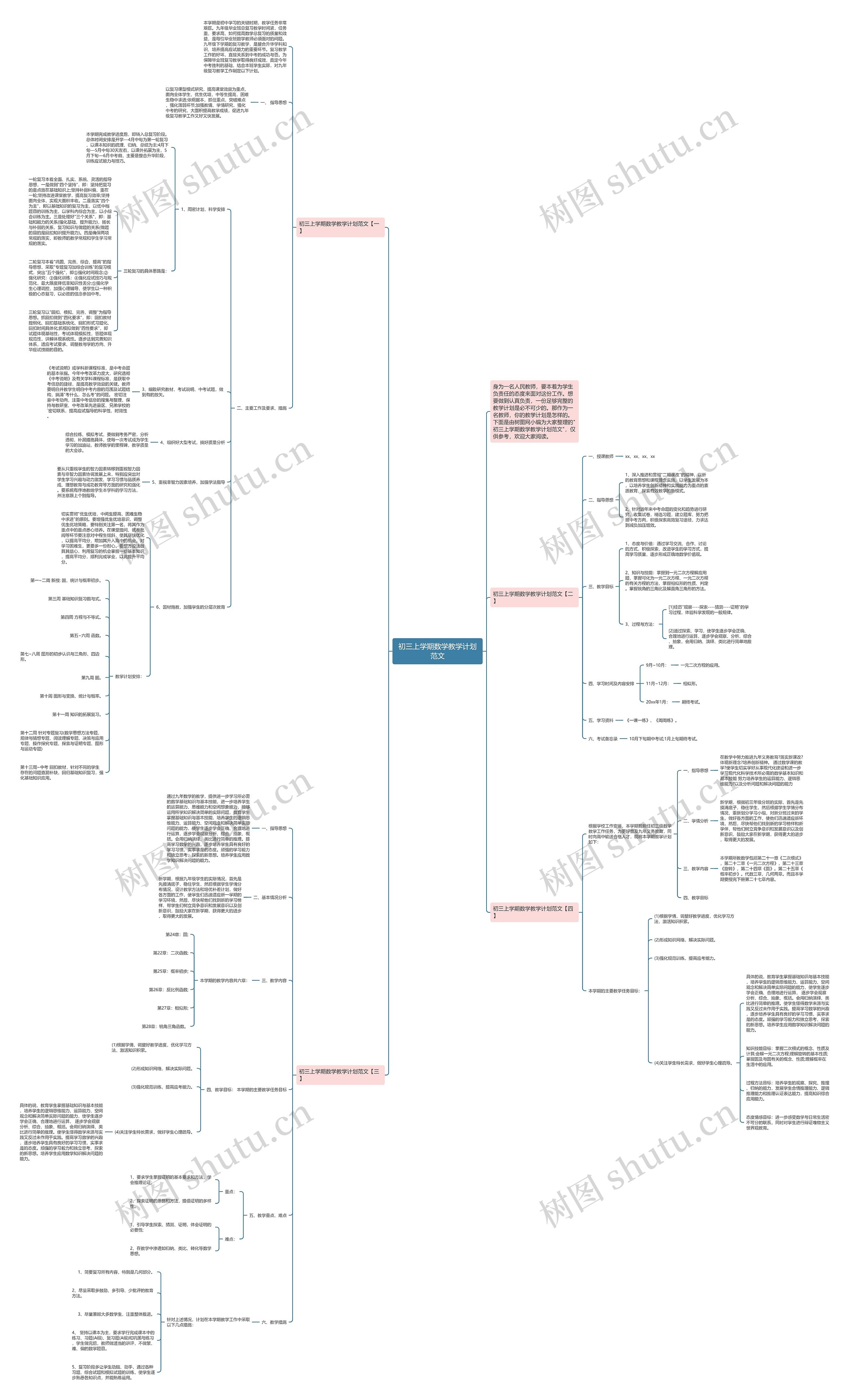 初三上学期数学教学计划范文 初三上学期数学教学计划范文