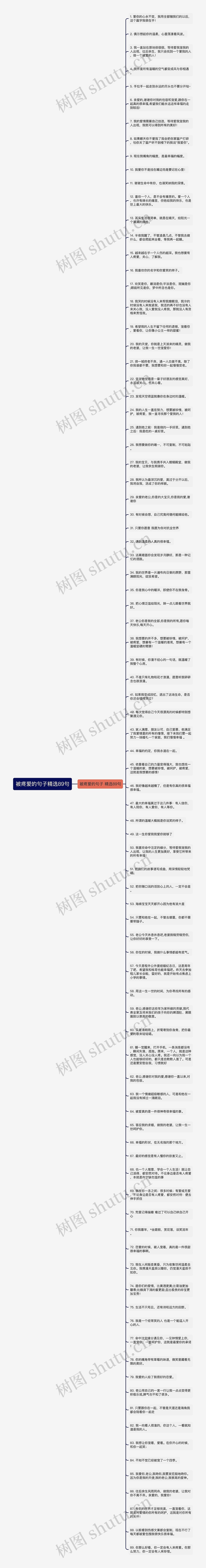 被疼爱的句子精选89句思维导图