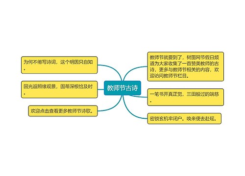 教师节古诗