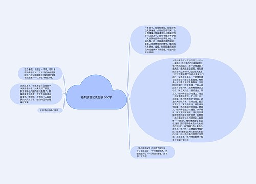 格列佛游记读后感 500字