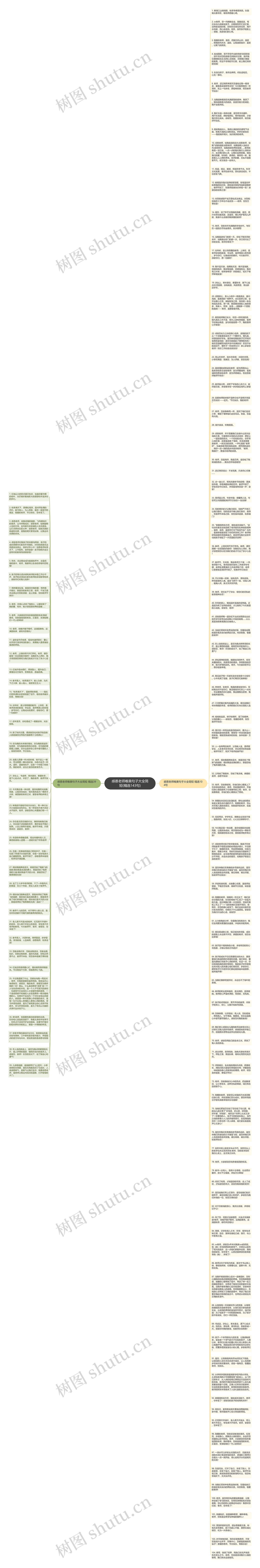 感恩老师唯美句子大全简短(精选143句)思维导图