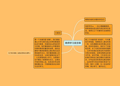 教师学习发言稿