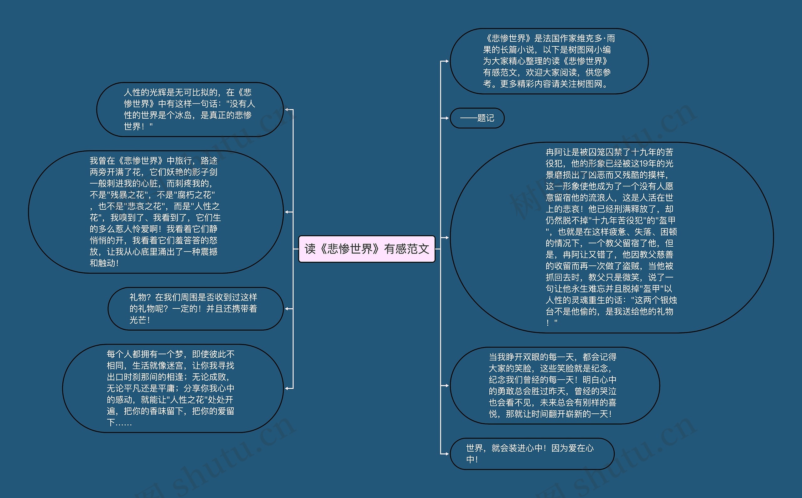 读《悲惨世界》有感范文