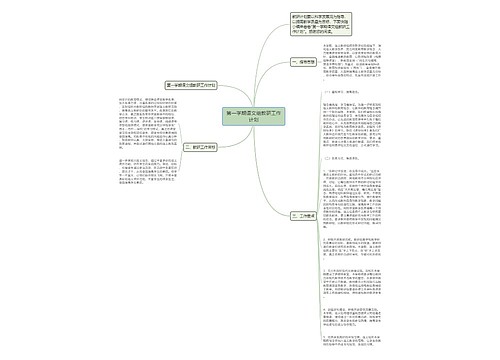 第一学期语文组教研工作计划